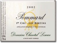 2018 Chantal Lescure, Pommard 1er Cru Les Bertins